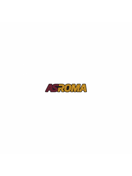 Distintivo smaltato in metallo nero AS ROMA